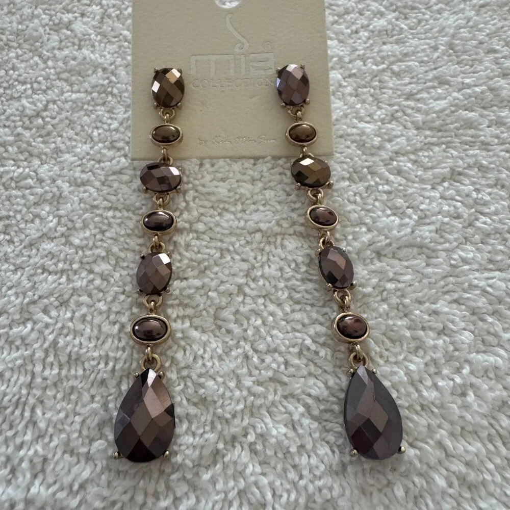 STATEMENT MACY CLEMENT EARRINGS N22 - Picture 4 of 6